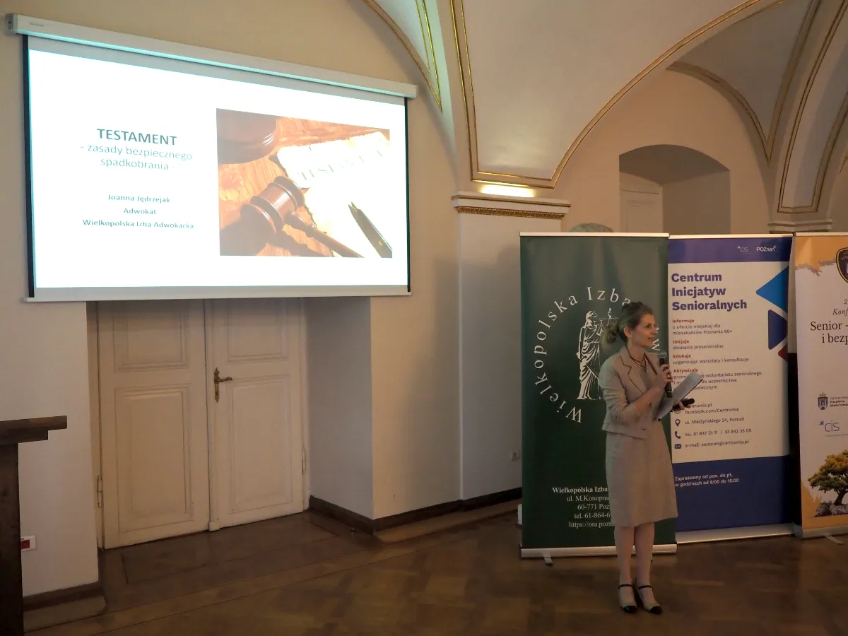 Konferencja „Senior aktywny i bezpieczny” w Poznaniu